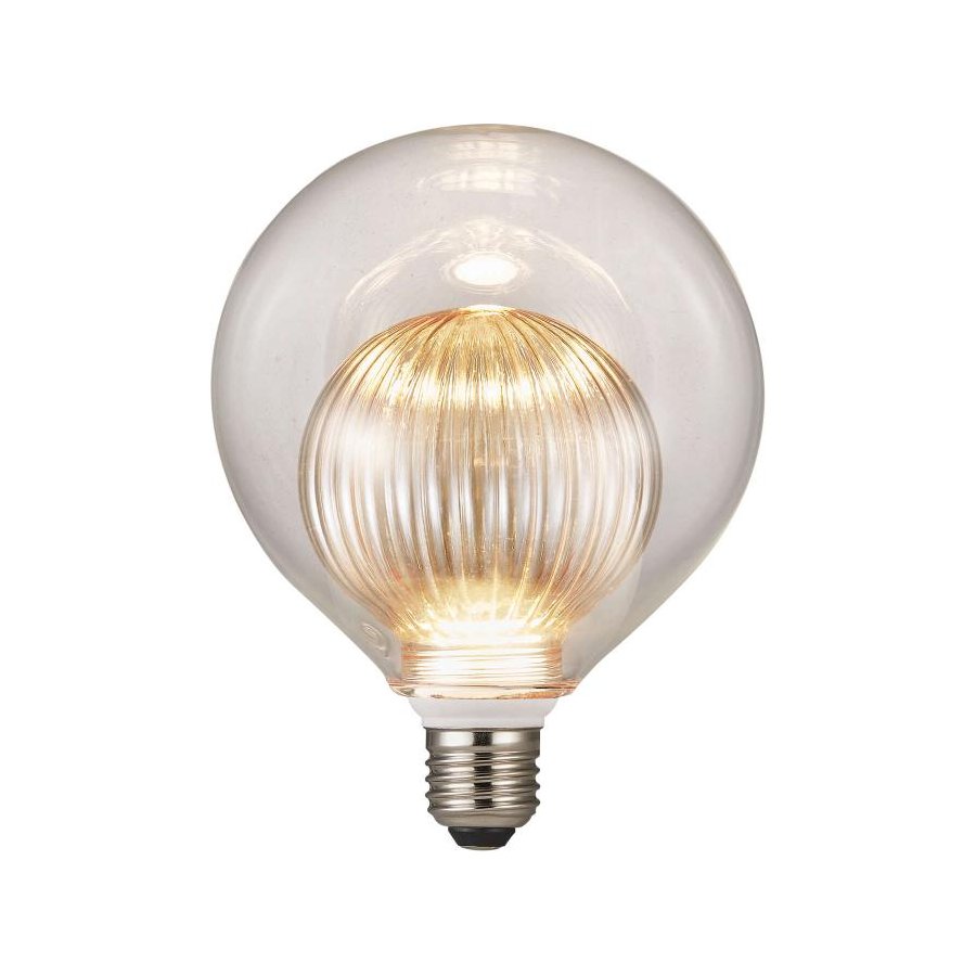 Nordlux G125 Dekoglhbirne E27 2,5W/240lm, Gold