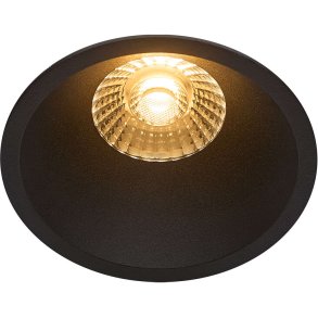 Nordlux Albric Indbygningsspot LED Dæmpbar Ø9 cm, Sort