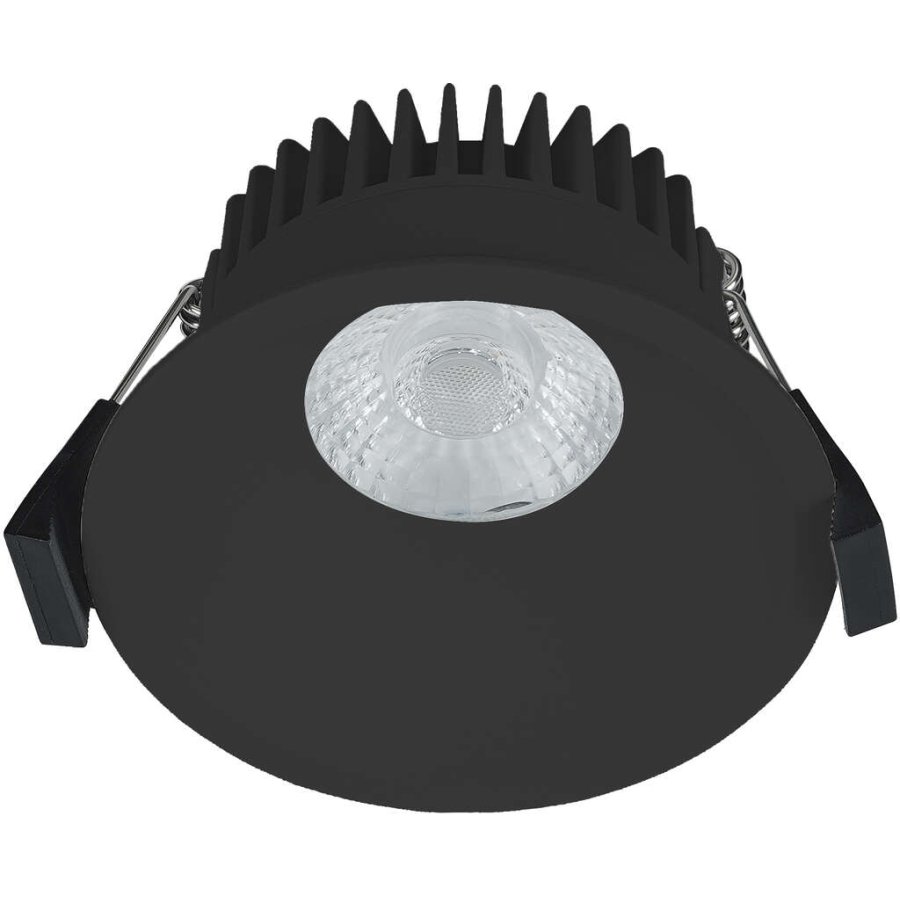 Nordlux Albric Einbaustrahler LED Dimmbar 9 cm, Schwarz