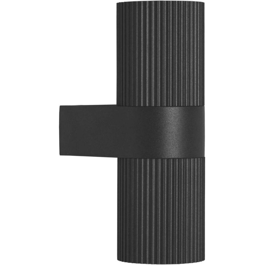 Nordlux Kyklop Ripple Wandleuchte 25,4 cm, Schwarz