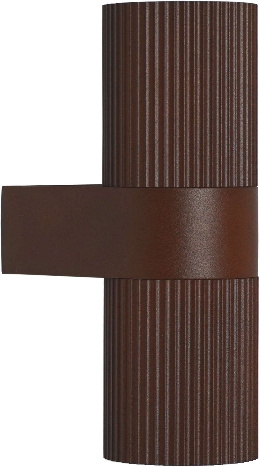 Nordlux Kyklop Ripple Wandleuchte 25,4 cm, Rostfarben