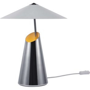 DFTP Taido Tischlampe H38 cm, Chrom