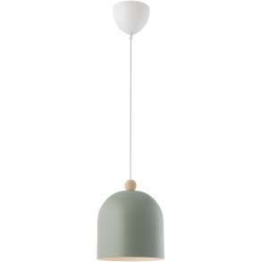 Nordlux Gaston Pendel Ø20 cm, Støvet Grøn