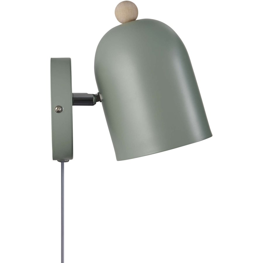 Nordlux Gaston Wandleuchte 19,5 cm, Dusty Green