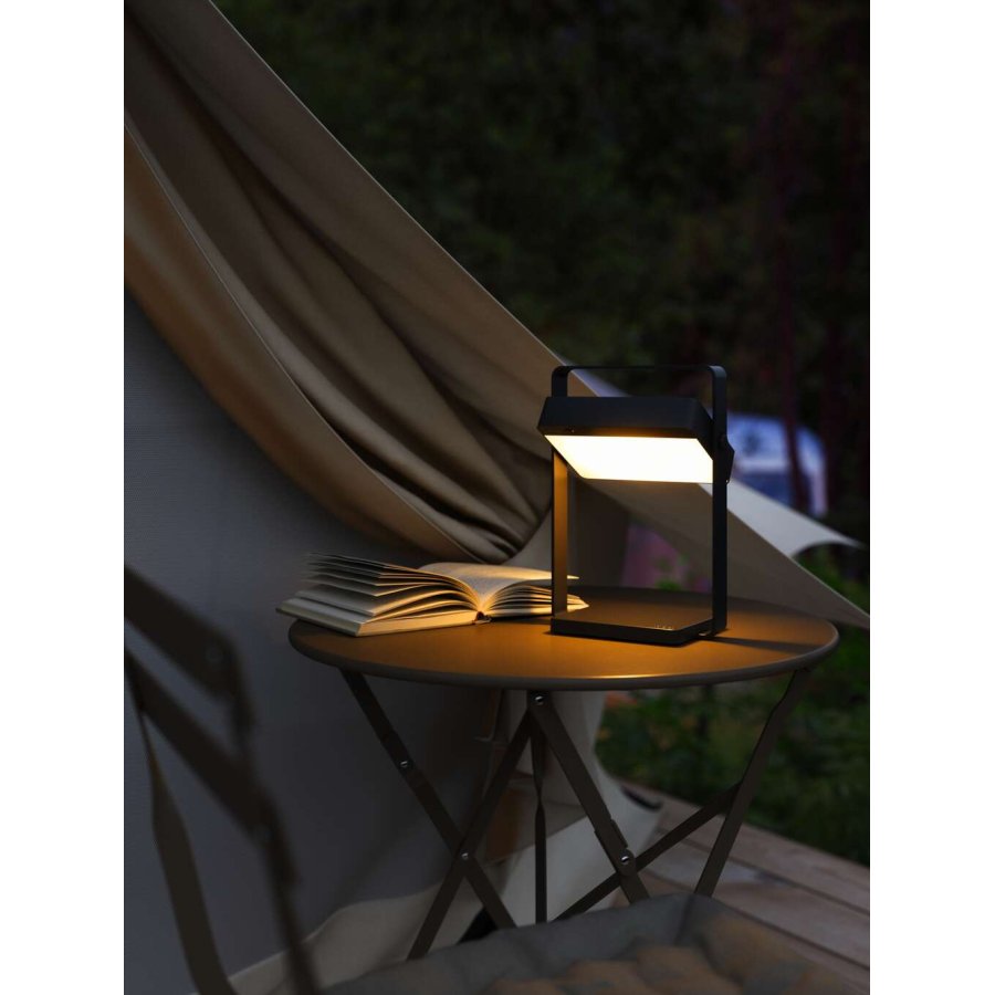 Nordlux Saulio To-Go Solarleuchte LED H23,6 cm, Schwarz