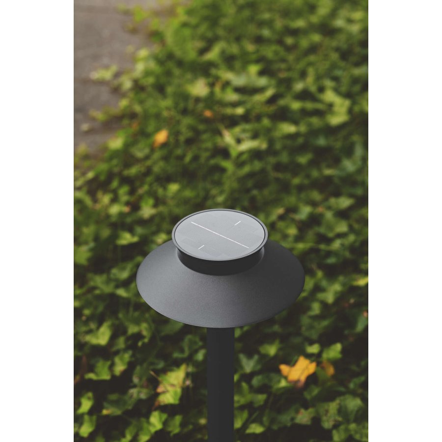 Nordlux Justina Gartenleuchte Solar LED H60 cm, Schwarz