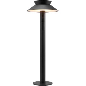 Nordlux Justina Gartenleuchte Solar LED H60 cm, Schwarz