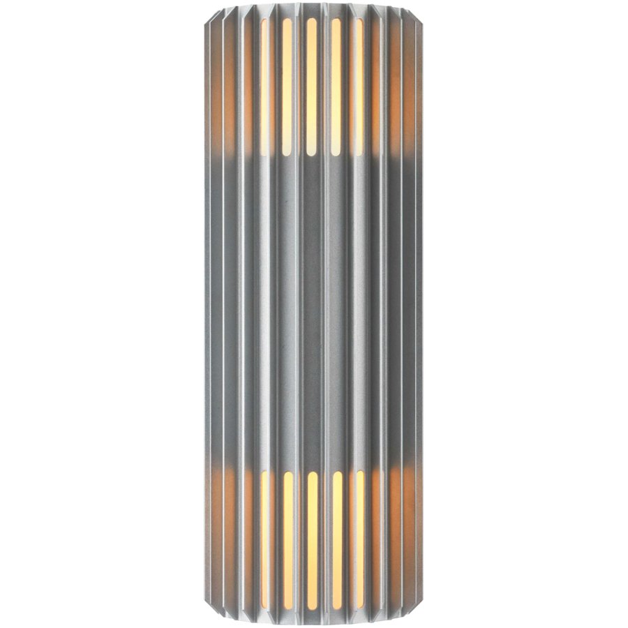 Nordlux Aludra Double Wandleuchte 17,4 cm, Aluminium