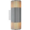 Nordlux Aludra Double Wandleuchte 17,4 cm, Aluminium