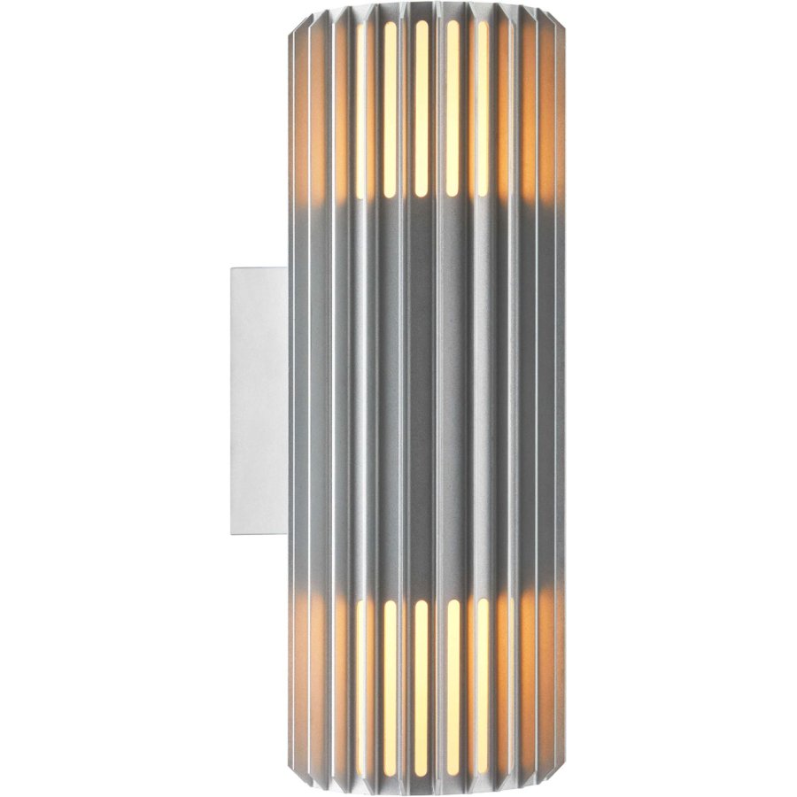 Nordlux Aludra Double Wandleuchte 17,4 cm, Aluminium