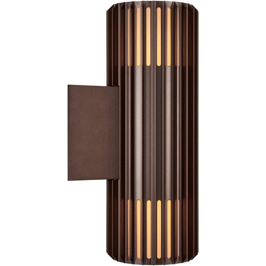 Nordlux Aludra Double Wandleuchte 33,7 cm, Seaside Metallic Brown