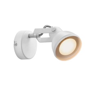 Nordlux Aslak Vglampe 18,5 cm, Hvid