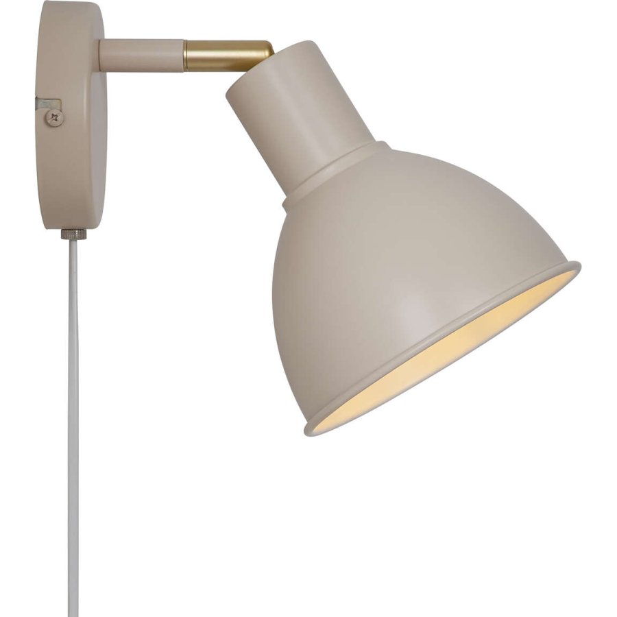 Nordlux Pop Wandleuchte 20 cm, Beige