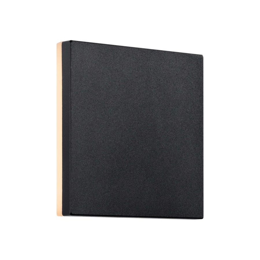 Nordlux Artego Square Wandleuchte 15 cm, Schwarz