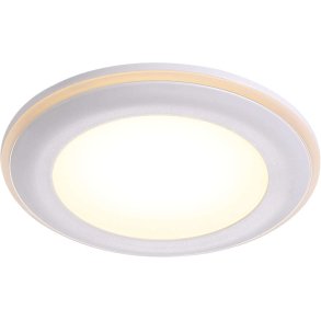 Nordlux Elkton Indbygningsspot LED Dæmpbar Ø8,2 cm, Hvid
