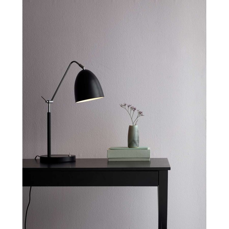 Nordlux Alexander 16 Bordlampe H54 cm, Sort