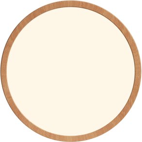 Nordlux Oja 29 Deckenleuchte LED 2700K 29,4 cm, Holzfolie