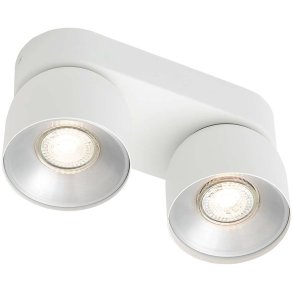 Nordlux Pitcher 2-Spot Strahler 10 cm, Wei