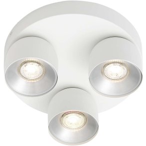 Nordlux Pitcher 3-Rondell Strahler 27 cm, Wei