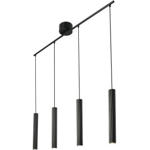 Nordlux Vico 4-Schienen-Pendelleuchte �5 cm, Schwarz