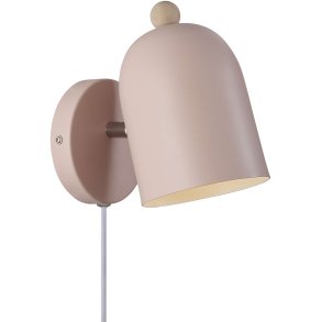 Nordlux Gaston Væglampe 19,5 cm, Støvet Rosa