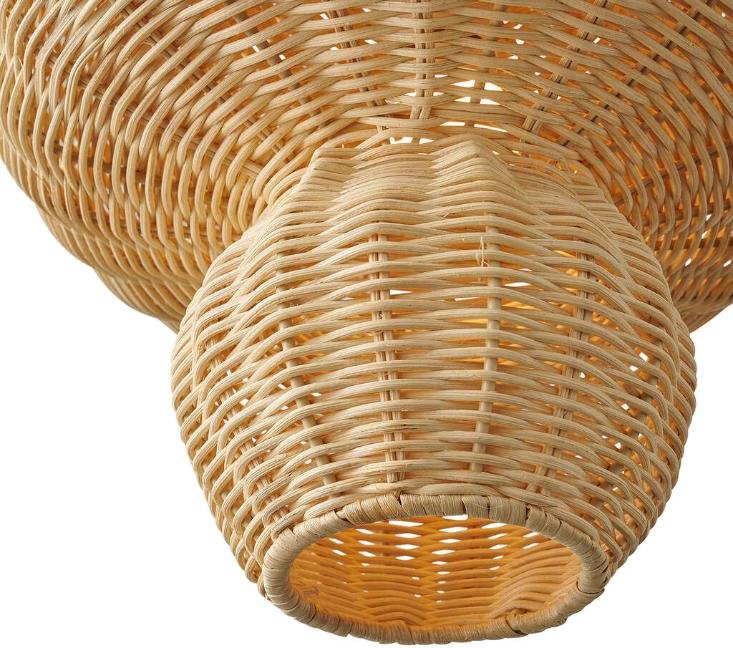 Nordlux Allie Pendelleuchte 12,5 cm, Rattan