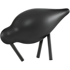 Normann Copenhagen Shorebird H7,5 cm, Sort