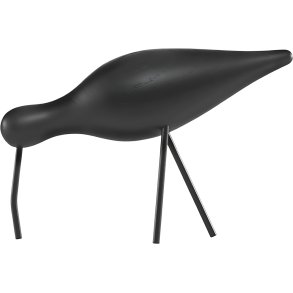 Normann Copenhagen Shorebird H14 cm, Sort