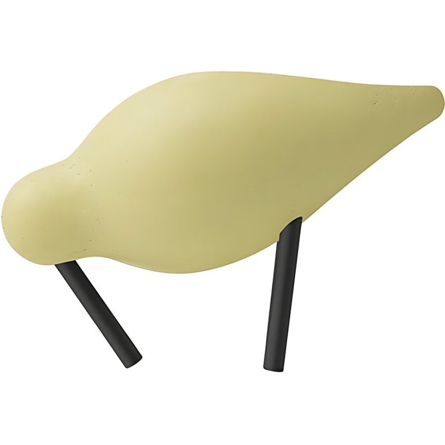 Normann Copenhagen Shorebird H7,5 cm, Lys Gul