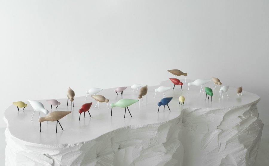 Normann Copenhagen Shorebird H11 cm, Gr�n