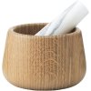 Normann Copenhagen Craft Morter m. St�der �13 cm, Hvid/Eg
