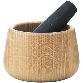 Normann Copenhagen Craft Morter m. St�der �13 cm, Sort/Eg