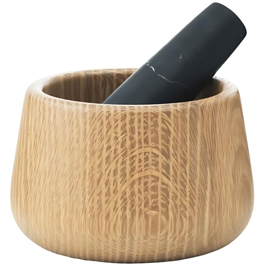 Normann Copenhagen Craft Morter m. St�der �13 cm, Sort/Eg