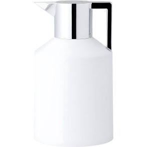 Normann Copenhagen Geo Termokande 1,5 L, Hvid/S�lv