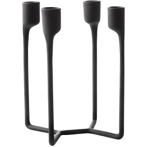 Normann Copenhagen Heima 4-Armet Lysestage H20,4 cm, Sort