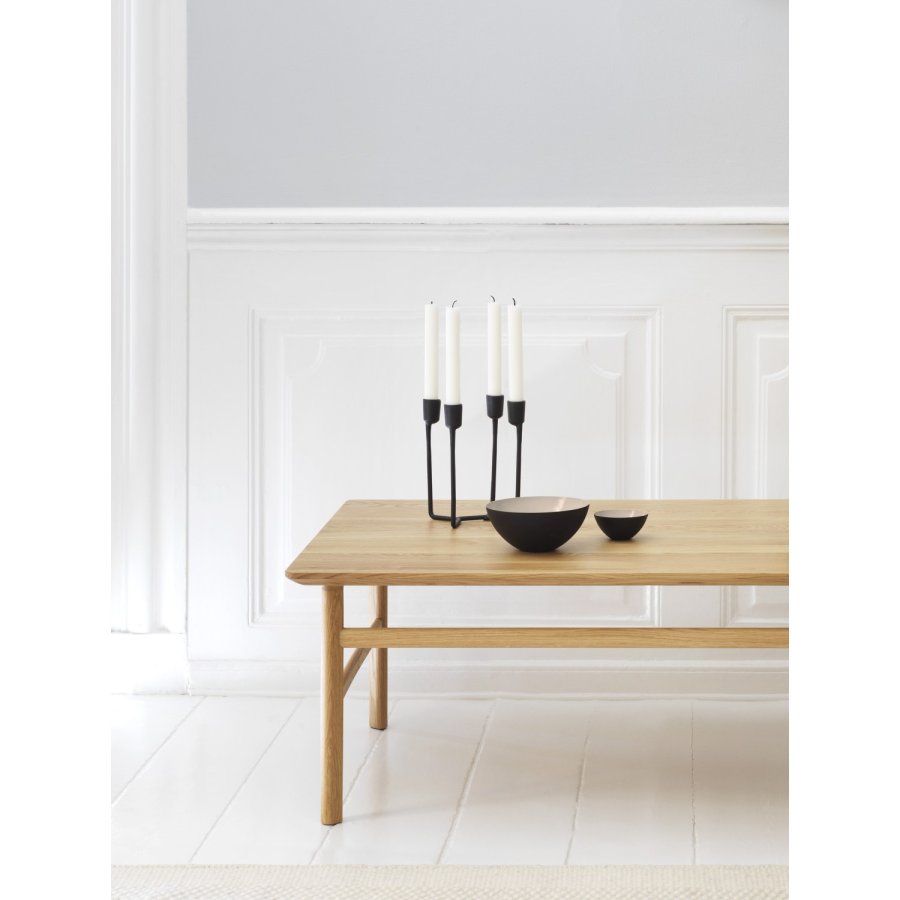 Normann Copenhagen Heima 4-armige kandelaar H20,4 cm, Zwart