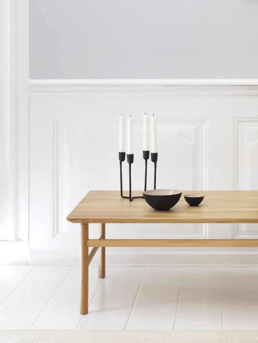Normann Copenhagen Heima 4-armige kandelaar H20,4 cm, Zwart