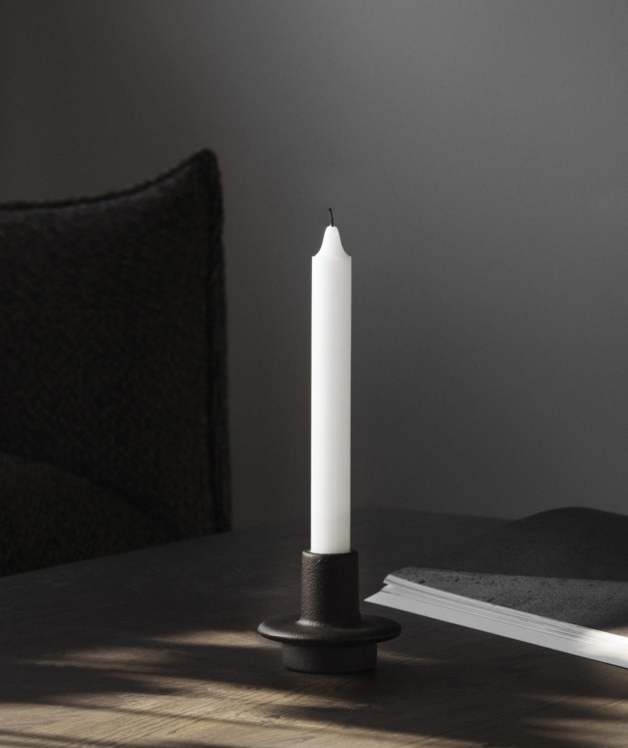 Normann Copenhagen Heima Kandelaar H6,5 cm, Zwart