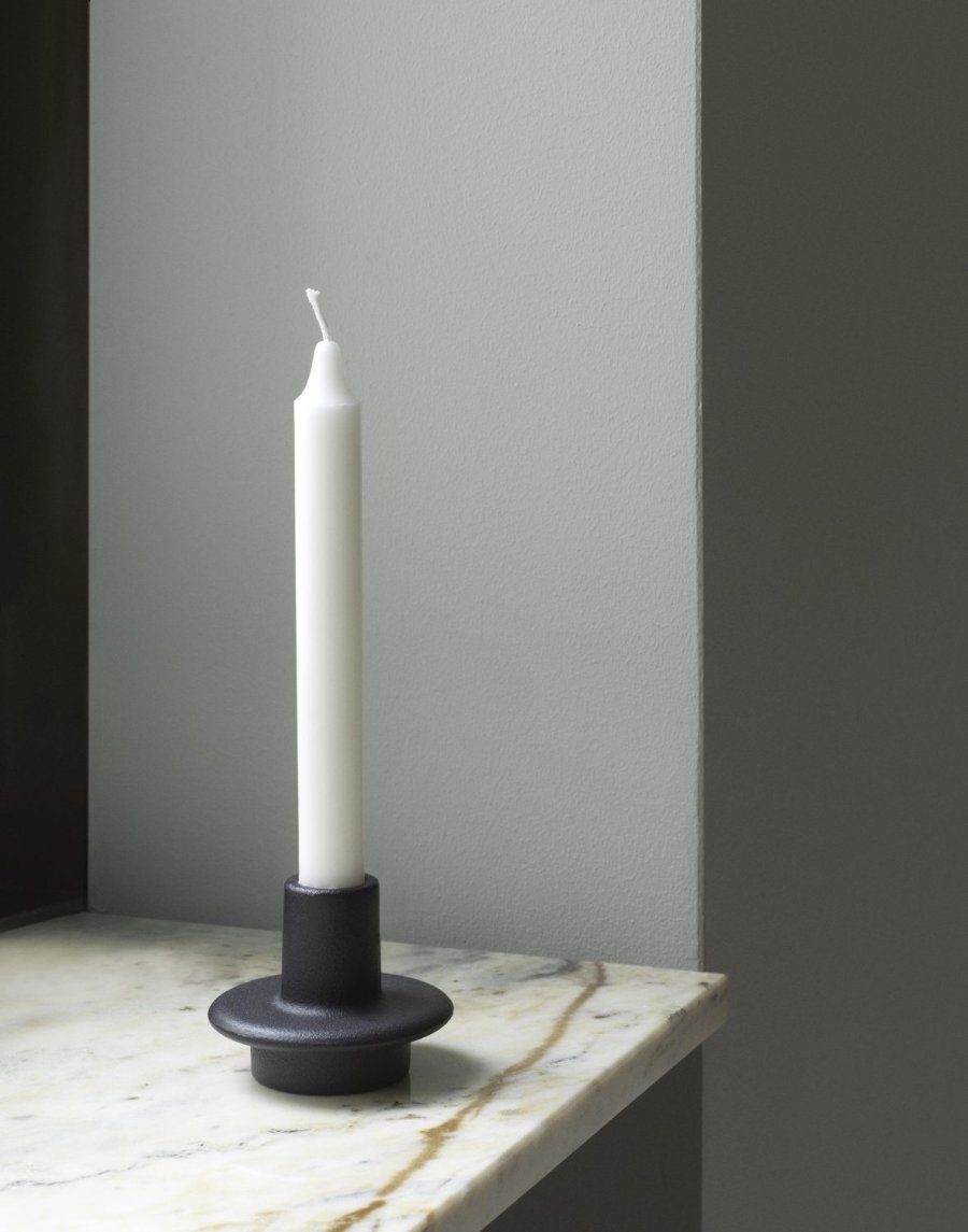Normann Copenhagen Heima Kandelaar H6,5 cm, Zwart