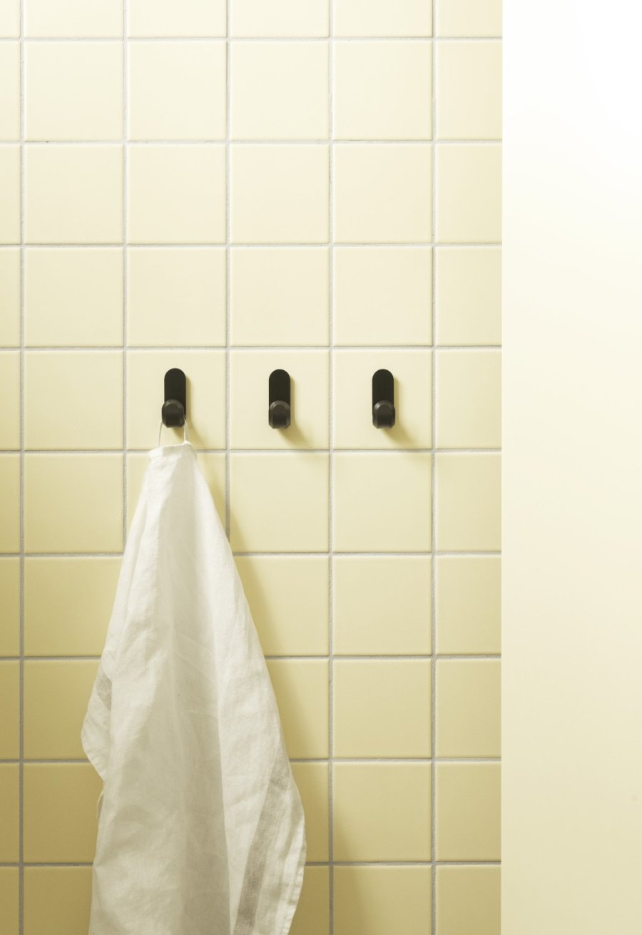 Normann Copenhagen Curve Mini Haken 2er Set 5,8 cm, Mattschwarz
