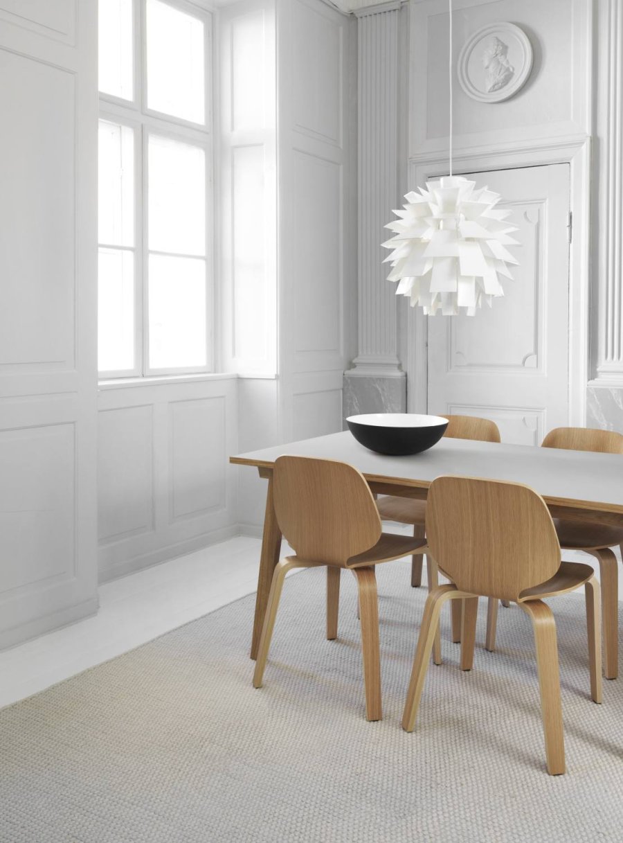 Normann Copenhagen Krenit Sk�l �38 cm, Hvid