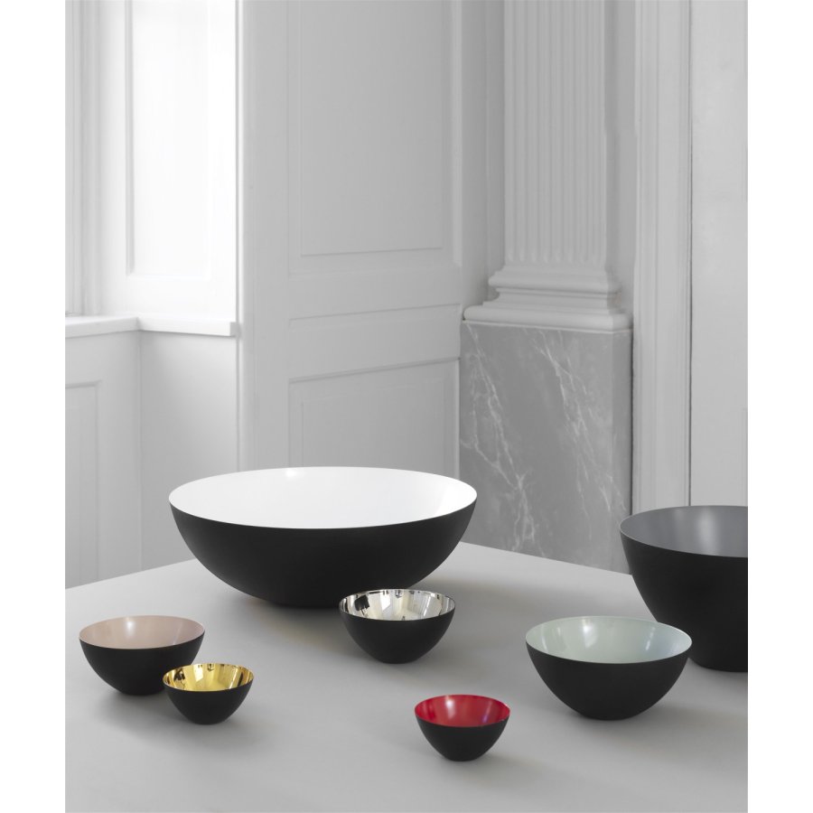 Normann Copenhagen Krenit Sk�l �38 cm, Hvid
