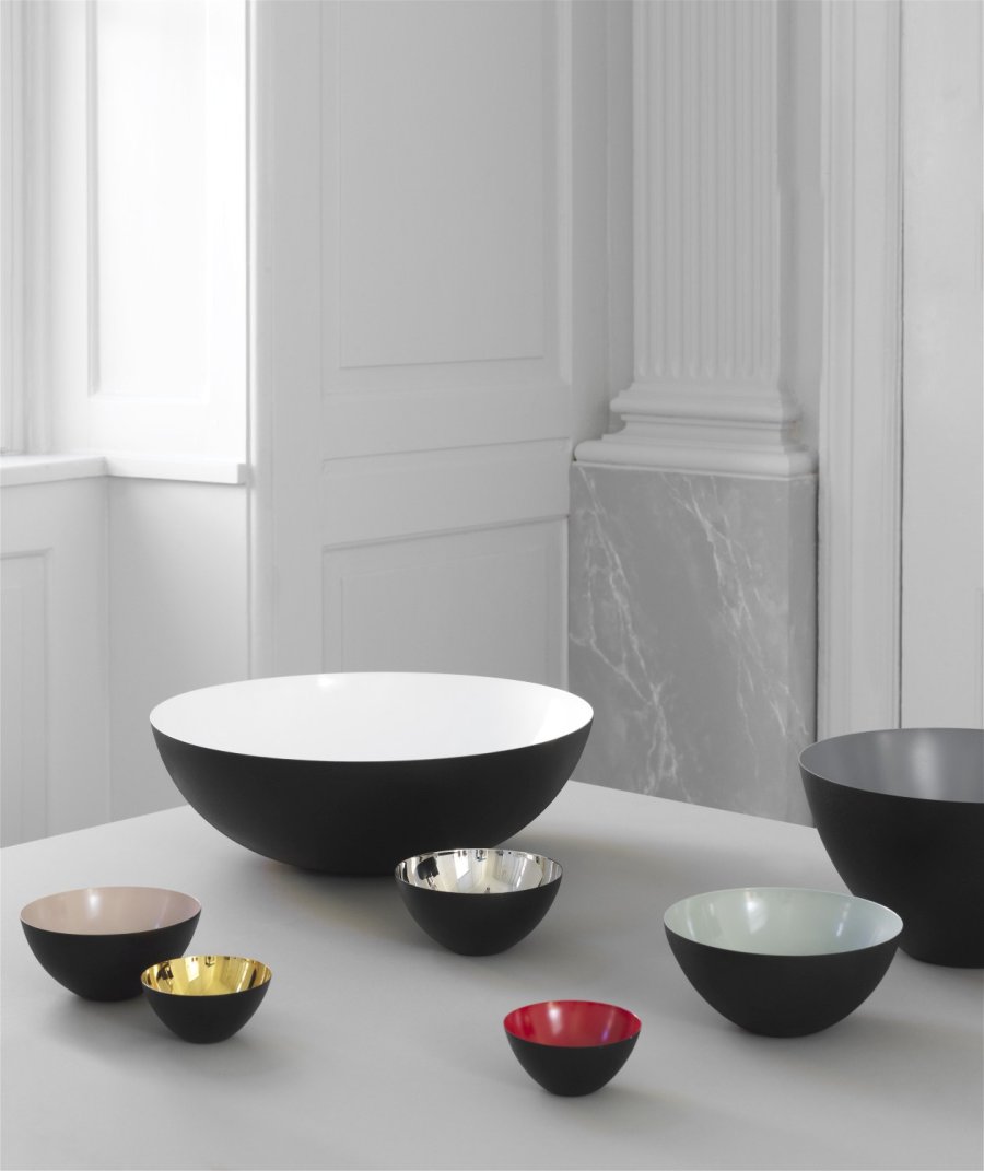 Normann Copenhagen Krenit Sk�l �38 cm, Hvid