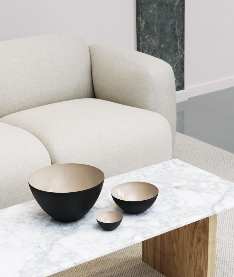 Normann Copenhagen Krenit Sk�l �25 cm, Sand