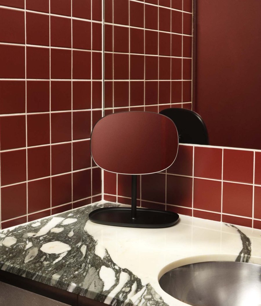 Normann Copenhagen Flip Bordspejl H34,5 cm, Sort