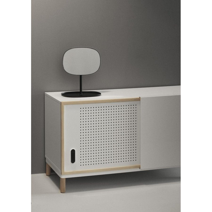 Normann Copenhagen Flip Bordspejl H34,5 cm, Sort