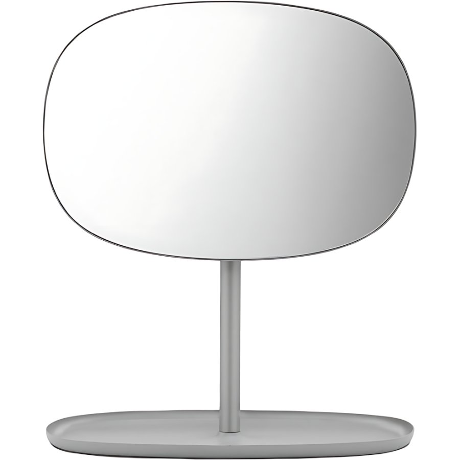 Normann Copenhagen Flip Tischspiegel H34,5 cm, Grau