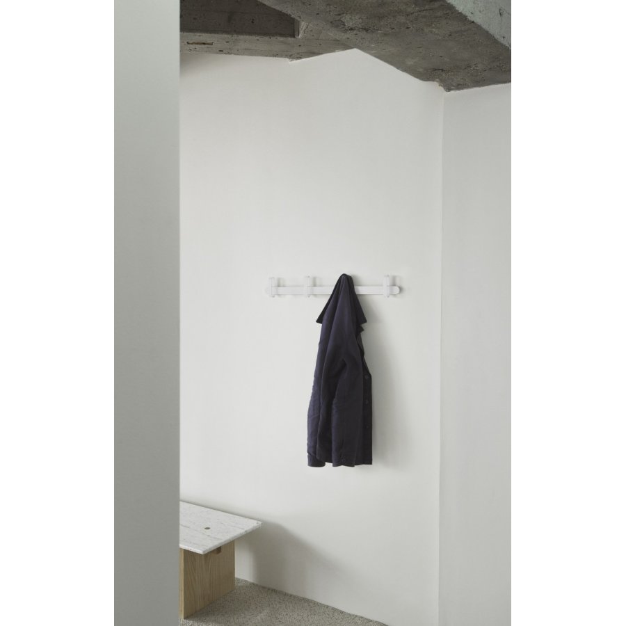 Normann Copenhagen Hoop Garderobenleiste 81,5 cm, Wei&szlig;