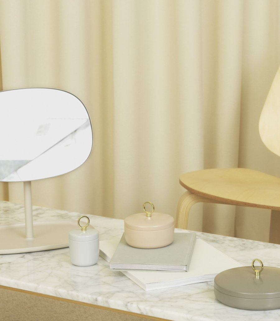 Normann Copenhagen Ring Bonbonniere �6 cm, Hellgrau