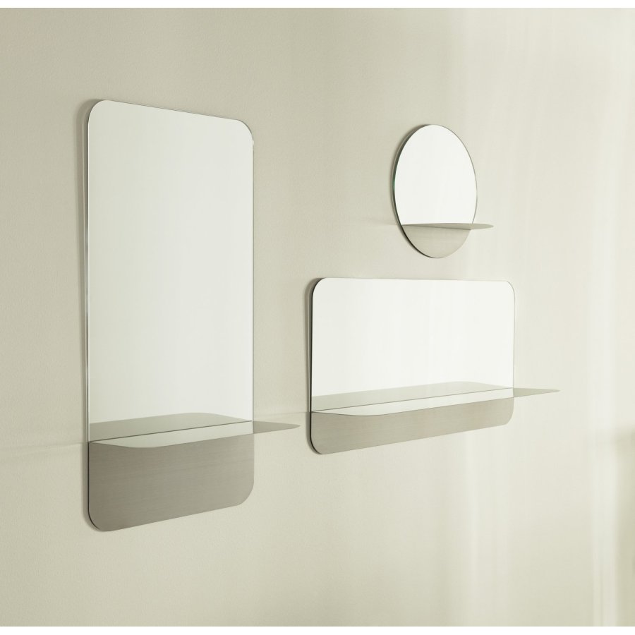 Normann Copenhagen Horizon V�gspejl �34 cm, Hvid